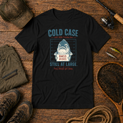 Cold Case — The Bite Club Fishing Tee
