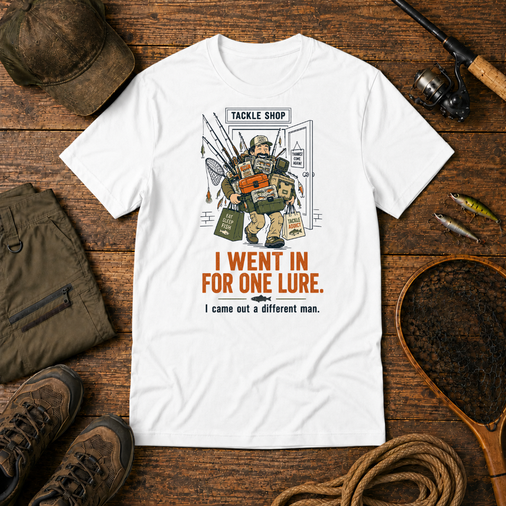 I Went In For One Lure — The Bite Club Fishing Tee