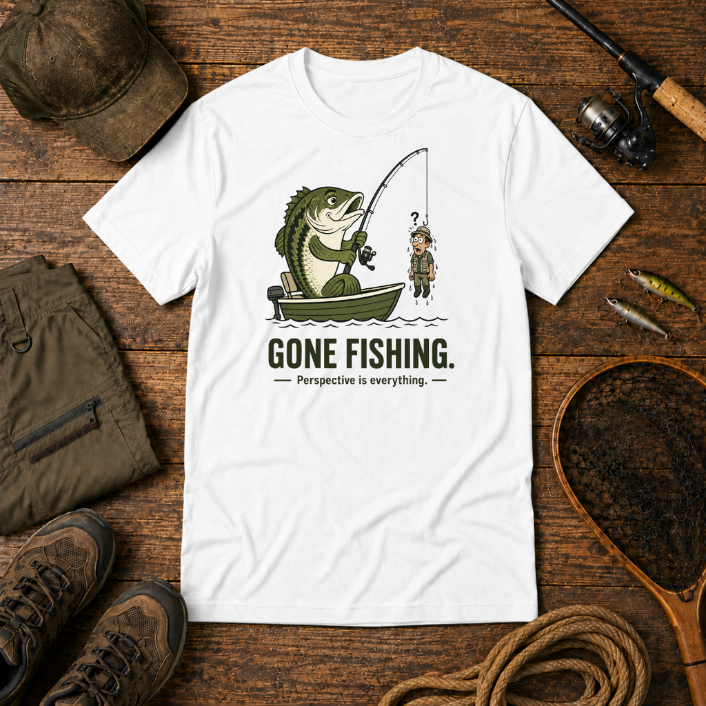 Gone Fishing — The Bite Club Role Reversal Tee