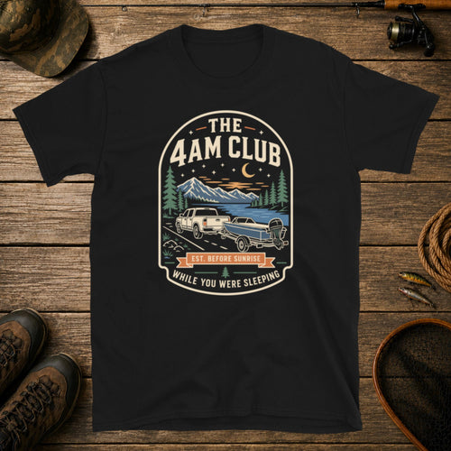 The 4AM Club Badge — The Bite Club Fishing Tee